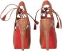 Christian Louboutin Pre-owned Leather sandals Brown Dames - Thumbnail 5