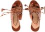 Christian Louboutin Pre-owned Leather sandals Brown Dames - Thumbnail 6