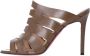 Christian Louboutin Pre-owned Leather sandals Brown Dames - Thumbnail 2