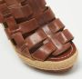 Christian Louboutin Pre-owned Leather sandals Brown Dames - Thumbnail 7