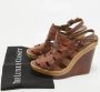 Christian Louboutin Pre-owned Leather sandals Brown Dames - Thumbnail 9