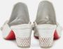 Christian Louboutin Pre-owned Leather sandals Gray Dames - Thumbnail 5