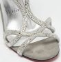 Christian Louboutin Pre-owned Leather sandals Gray Dames - Thumbnail 7