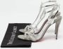 Christian Louboutin Pre-owned Leather sandals Gray Dames - Thumbnail 9