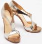 Christian Louboutin Pre-owned Leather sandals Gray Dames - Thumbnail 4