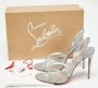 Christian Louboutin Pre-owned Leather sandals Gray Dames - Thumbnail 9