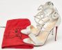 Christian Louboutin Pre-owned Leather sandals Gray Dames - Thumbnail 8