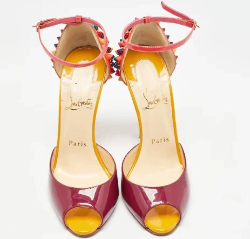 Christian Louboutin Pre-owned Leather sandals Multicolor Dames