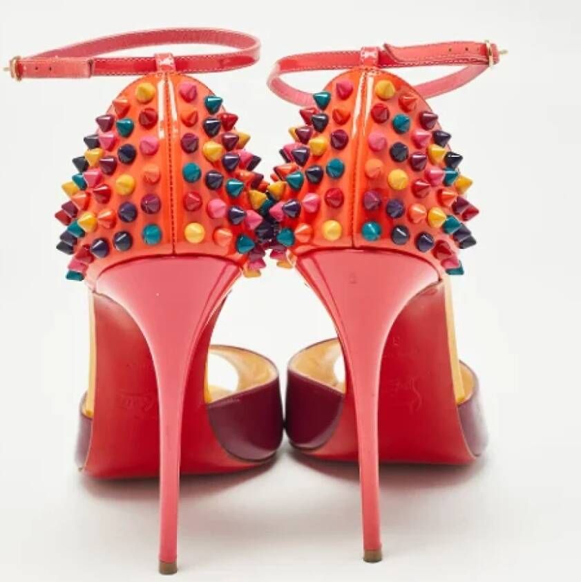 Christian Louboutin Pre-owned Leather sandals Multicolor Dames