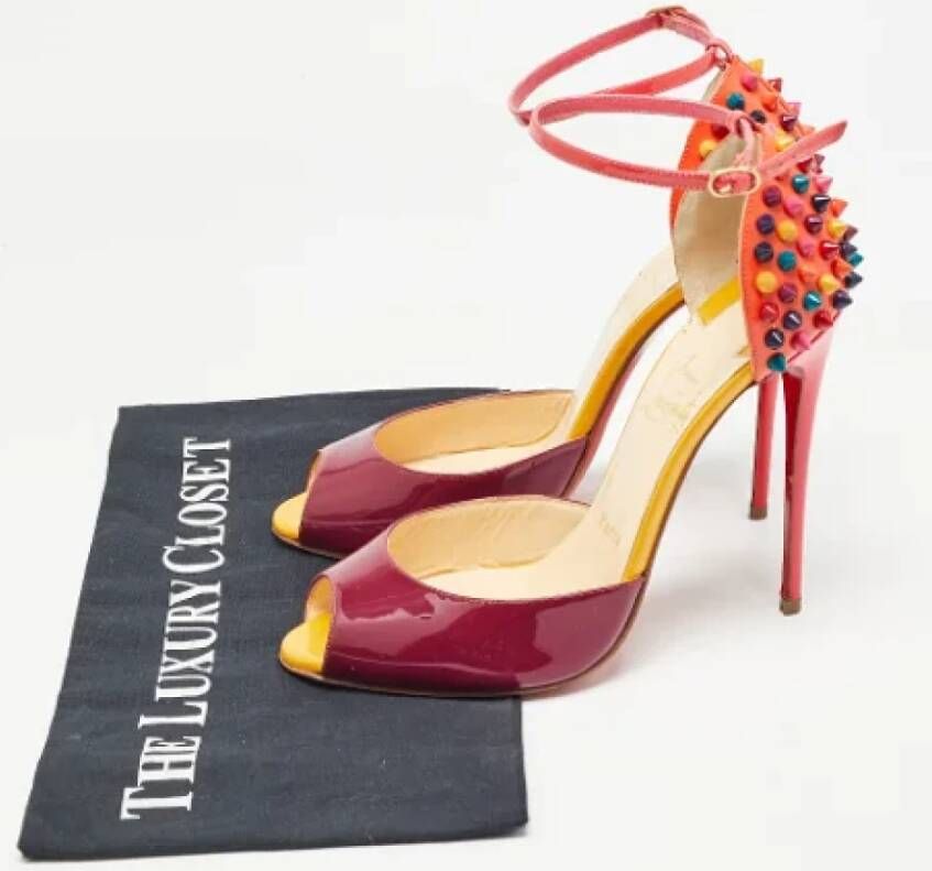 Christian Louboutin Pre-owned Leather sandals Multicolor Dames