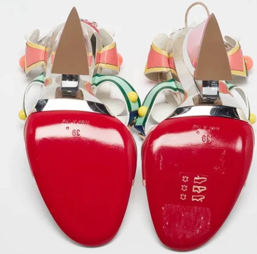 Christian Louboutin Pre-owned Leather sandals Multicolor Dames