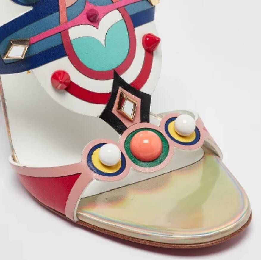 Christian Louboutin Pre-owned Leather sandals Multicolor Dames