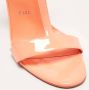 Christian Louboutin Pre-owned Leather sandals Orange Dames - Thumbnail 6