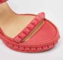 Christian Louboutin Pre-owned Leather sandals Orange Dames - Thumbnail 6