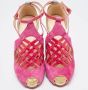 Christian Louboutin Pre-owned Leather sandals Pink Dames - Thumbnail 3