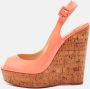 Christian Louboutin Pre-owned Leather sandals Pink Dames - Thumbnail 2