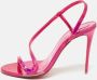 Christian Louboutin Pre-owned Leather sandals Pink Dames - Thumbnail 2