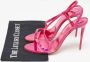 Christian Louboutin Pre-owned Leather sandals Pink Dames - Thumbnail 9