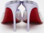 Christian Louboutin Pre-owned Leather sandals Purple Dames - Thumbnail 4