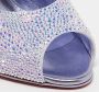 Christian Louboutin Pre-owned Leather sandals Purple Dames - Thumbnail 6