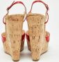 Christian Louboutin Pre-owned Leather sandals Red Dames - Thumbnail 5