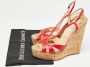 Christian Louboutin Pre-owned Leather sandals Red Dames - Thumbnail 9