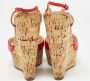 Christian Louboutin Pre-owned Leather sandals Red Dames - Thumbnail 5