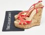 Christian Louboutin Pre-owned Leather sandals Red Dames - Thumbnail 9