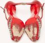 Christian Louboutin Pre-owned Leather sandals Red Dames - Thumbnail 4