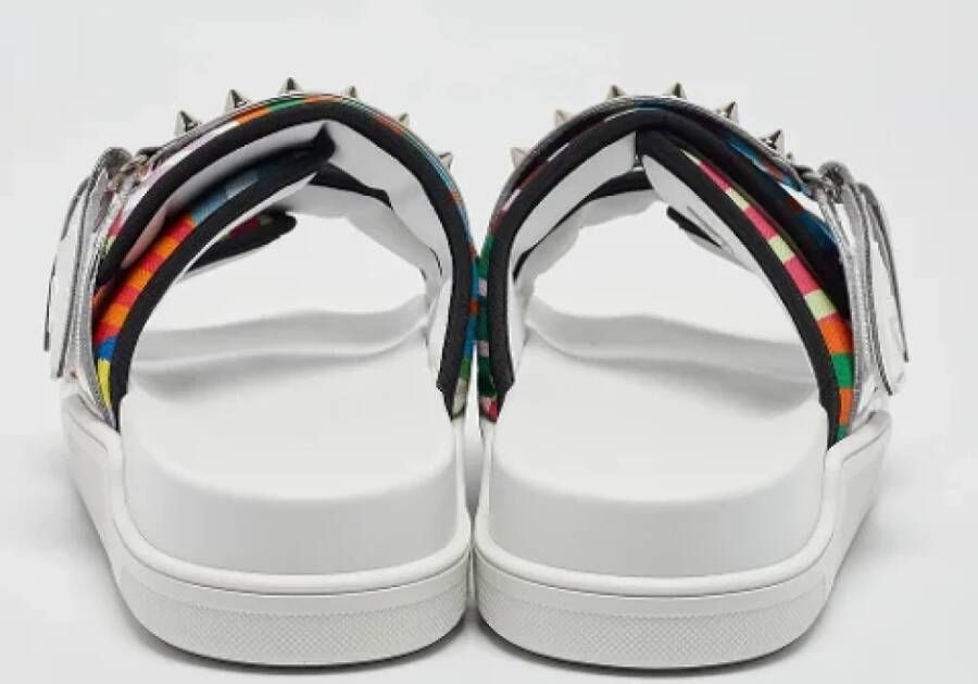 Christian Louboutin Pre-owned Leather sandals White Heren