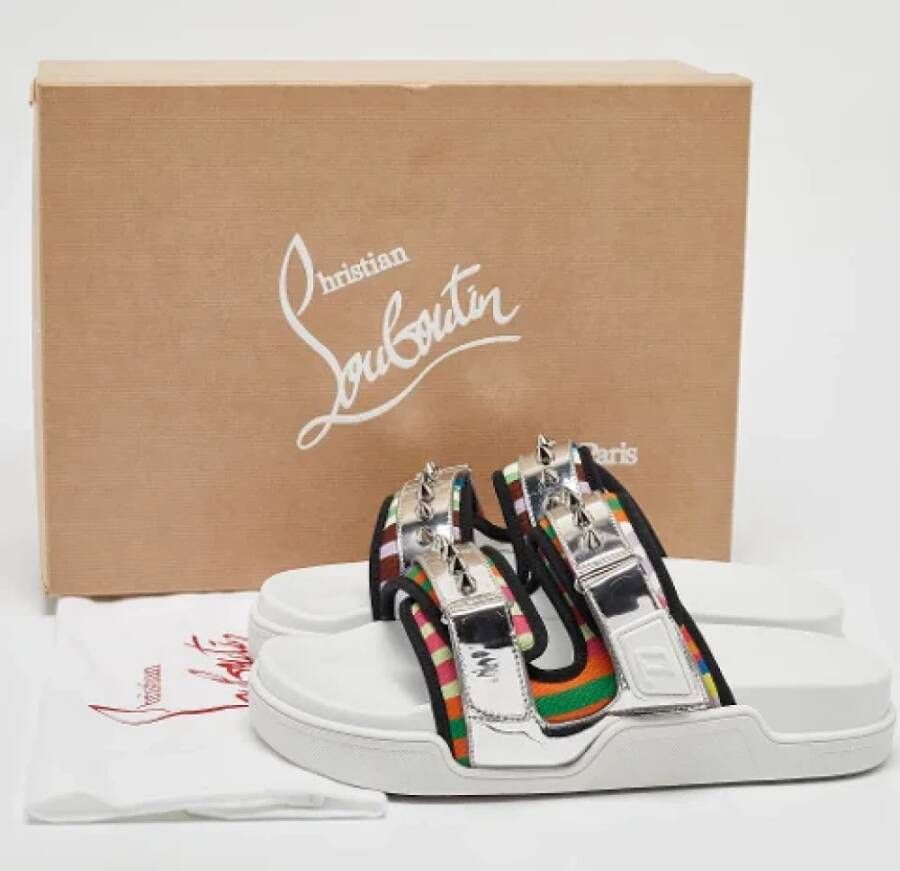 Christian Louboutin Pre-owned Leather sandals White Heren