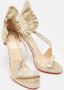 Christian Louboutin Pre-owned Leather sandals Yellow Dames - Thumbnail 4