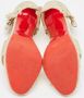 Christian Louboutin Pre-owned Leather sandals Yellow Dames - Thumbnail 6