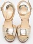 Christian Louboutin Pre-owned Leather sandals Yellow Dames - Thumbnail 2