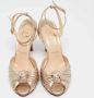 Christian Louboutin Pre-owned Leather sandals Yellow Dames - Thumbnail 2