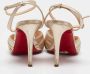 Christian Louboutin Pre-owned Leather sandals Yellow Dames - Thumbnail 4