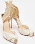 Christian Louboutin Pre-owned Leather sandals Yellow Dames - Thumbnail 3