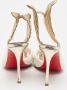 Christian Louboutin Pre-owned Leather sandals Yellow Dames - Thumbnail 4