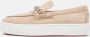 Christian Louboutin Pre-owned Leather sneakers Beige Dames - Thumbnail 2