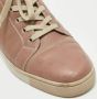 Christian Louboutin Pre-owned Leather sneakers Beige Heren - Thumbnail 4