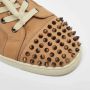 Christian Louboutin Pre-owned Leather sneakers Beige Heren - Thumbnail 7