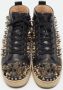 Christian Louboutin Pre-owned Leather sneakers Black Dames - Thumbnail 3