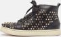 Christian Louboutin Pre-owned Leather sneakers Black Dames - Thumbnail 2