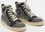 Christian Louboutin Pre-owned Leather sneakers Black Dames - Thumbnail 4