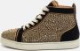 Christian Louboutin Pre-owned Leather sneakers Black Dames - Thumbnail 2