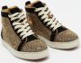 Christian Louboutin Pre-owned Leather sneakers Black Dames - Thumbnail 4