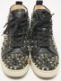 Christian Louboutin Pre-owned Leather sneakers Black Dames - Thumbnail 2