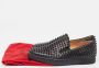 Christian Louboutin Pre-owned Leather sneakers Black Heren - Thumbnail 9
