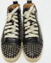 Christian Louboutin Pre-owned Leather sneakers Black Heren - Thumbnail 3