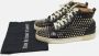 Christian Louboutin Pre-owned Leather sneakers Black Heren - Thumbnail 9